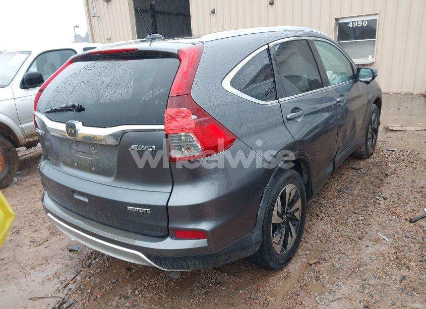 Photo 4 of 2016 Honda Cr-v TOURING (VIN 5J6RM4H97GL071804)