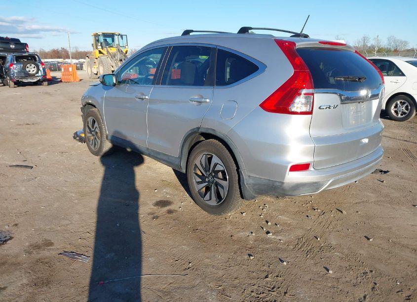 Photo 3 of 2015 Honda Cr-v TOURING (VIN 5J6RM4H98FL076220)