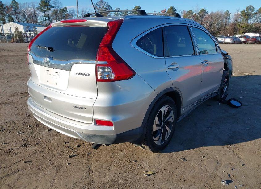 Photo 4 of 2015 Honda Cr-v TOURING (VIN 5J6RM4H98FL076220)