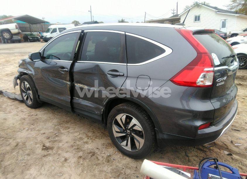 Photo 3 of 2015 Honda Cr-v TOURING (VIN 5J6RM4H98FL099075)