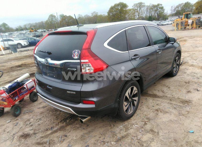 Photo 4 of 2015 Honda Cr-v TOURING (VIN 5J6RM4H98FL099075)