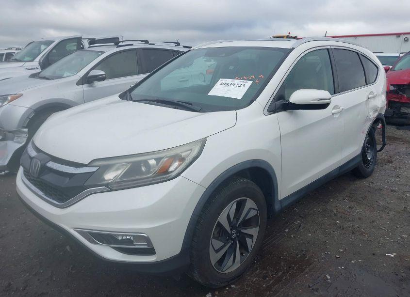 Photo 2 of 2016 Honda Cr-v TOURING (VIN 5J6RM4H98GL014365)