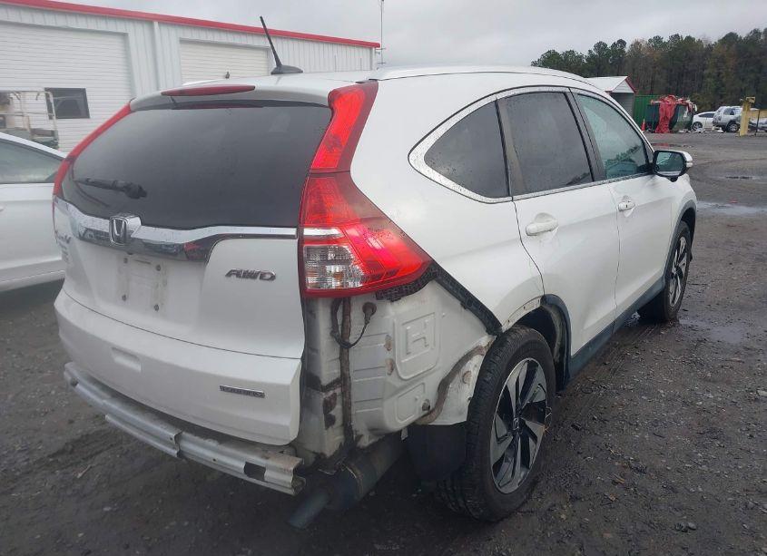 Photo 4 of 2016 Honda Cr-v TOURING (VIN 5J6RM4H98GL014365)