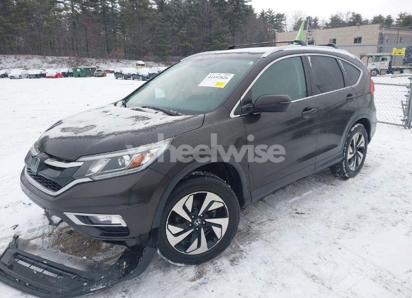 Photo 2 of 2016 Honda Cr-v TOURING (VIN 5J6RM4H98GL137020)