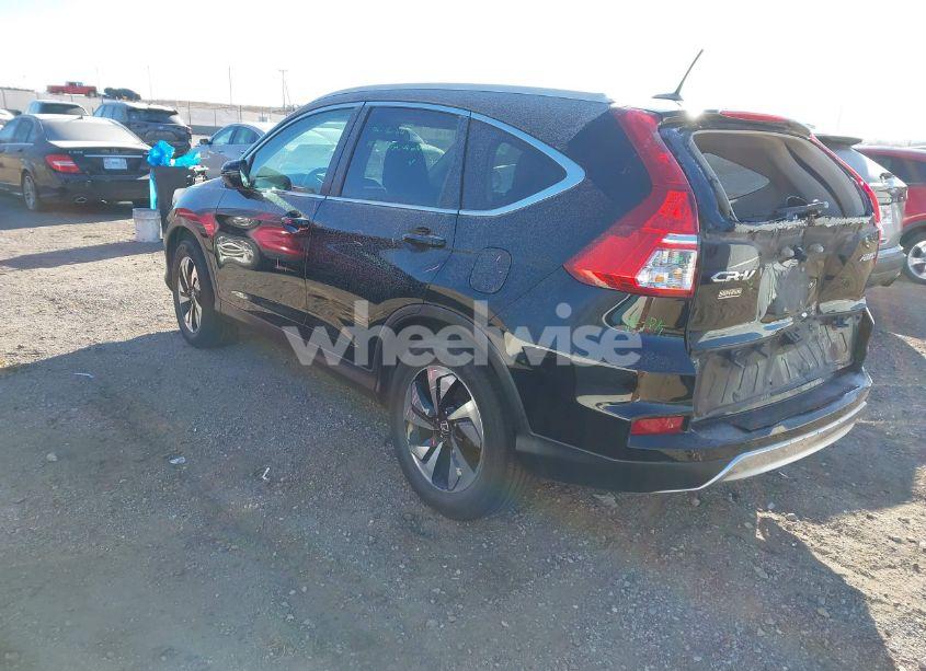 Photo 3 of 2015 Honda Cr-v TOURING (VIN 5J6RM4H99FL062777)