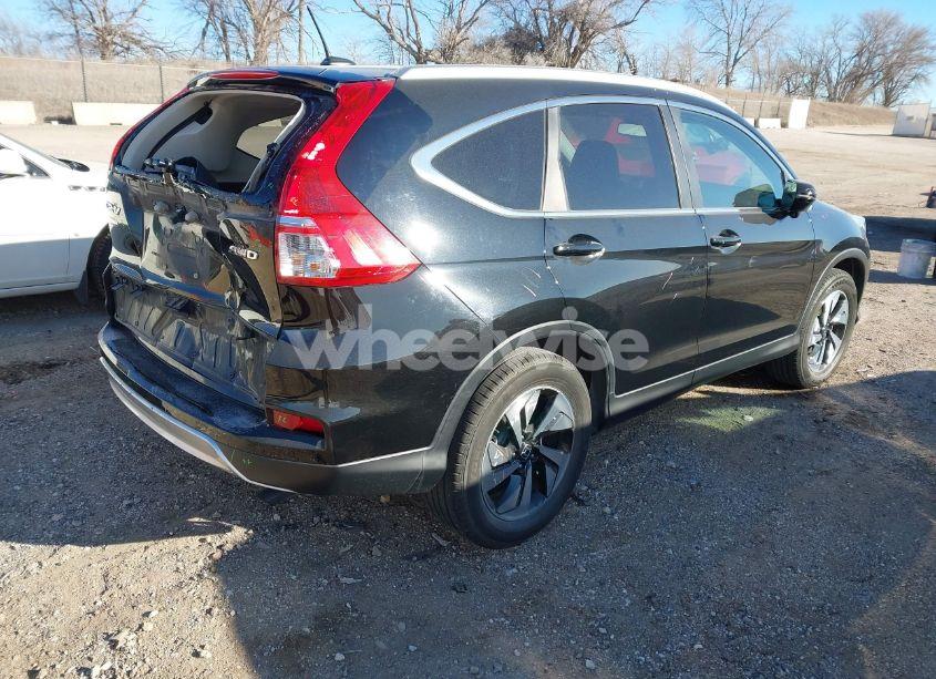 Photo 4 of 2015 Honda Cr-v TOURING (VIN 5J6RM4H99FL062777)