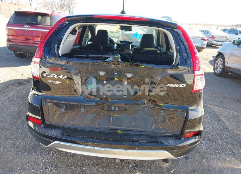 Photo 6 of 2015 Honda Cr-v TOURING (VIN 5J6RM4H99FL062777)