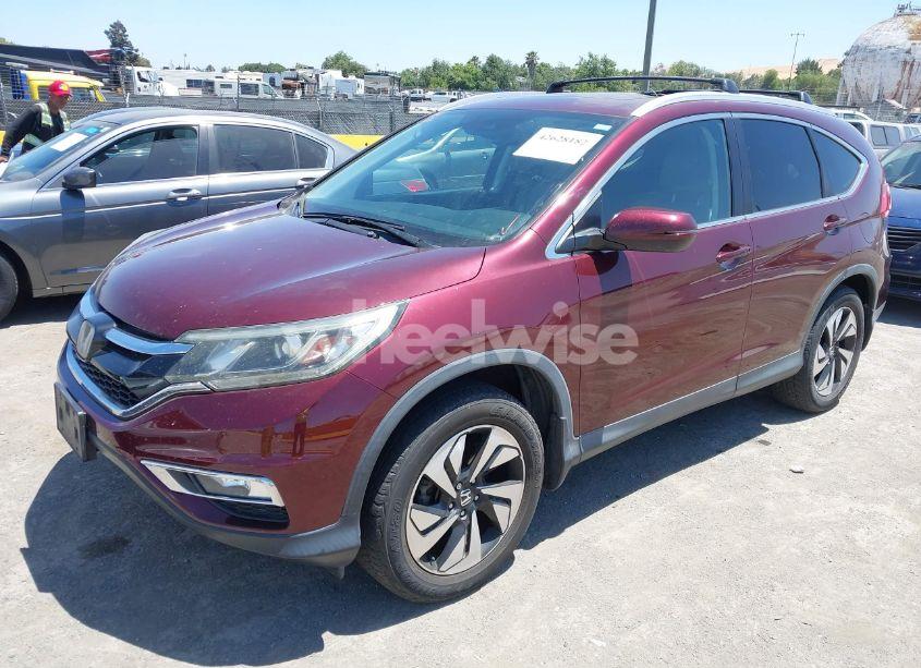 Photo 2 of 2015 Honda Cr-v TOURING (VIN 5J6RM4H99FL084066)