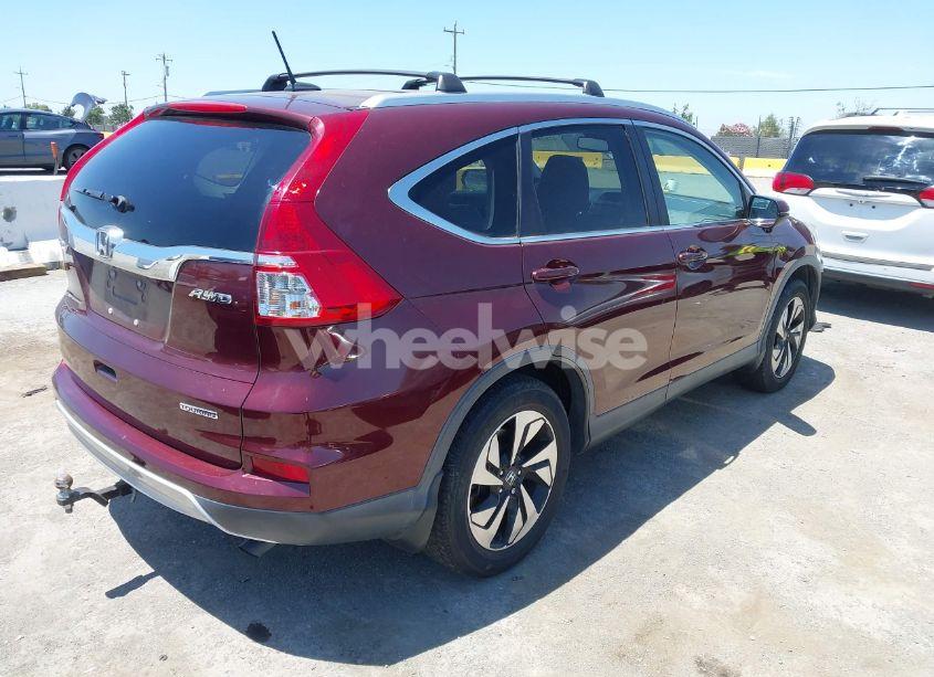 Photo 4 of 2015 Honda Cr-v TOURING (VIN 5J6RM4H99FL084066)