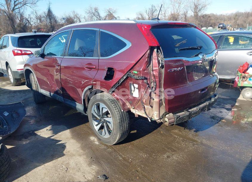 Photo 3 of 2016 Honda Cr-v TOURING (VIN 5J6RM4H99GL118167)