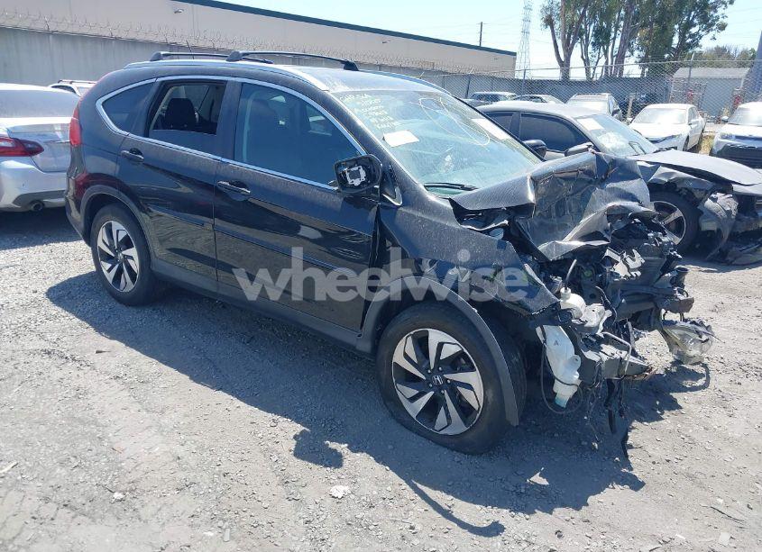 2016 Honda Cr-v TOURING (VIN 5J6RM4H99GL136118) main photo