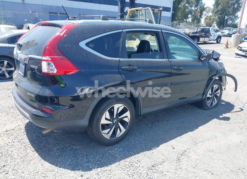 Photo 4 of 2016 Honda Cr-v TOURING (VIN 5J6RM4H99GL136118)