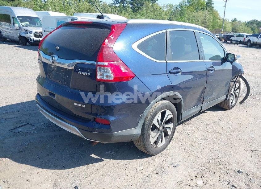 Photo 4 of 2015 Honda Cr-v TOURING (VIN 5J6RM4H9XFL069253)