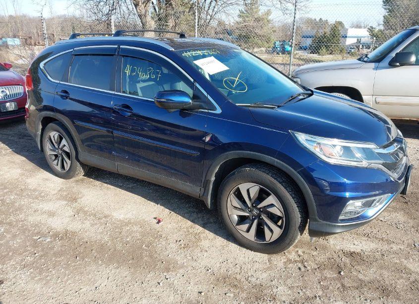 2015 Honda Cr-v TOURING (VIN 5J6RM4H9XFL081385) main photo