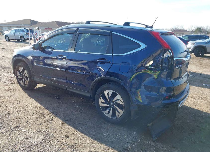 Photo 3 of 2015 Honda Cr-v TOURING (VIN 5J6RM4H9XFL081385)