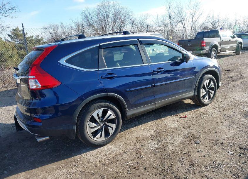 Photo 4 of 2015 Honda Cr-v TOURING (VIN 5J6RM4H9XFL081385)