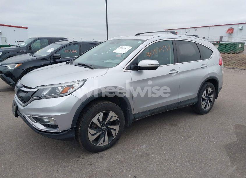 Photo 2 of 2015 Honda Cr-v TOURING (VIN 5J6RM4H9XFL083590)