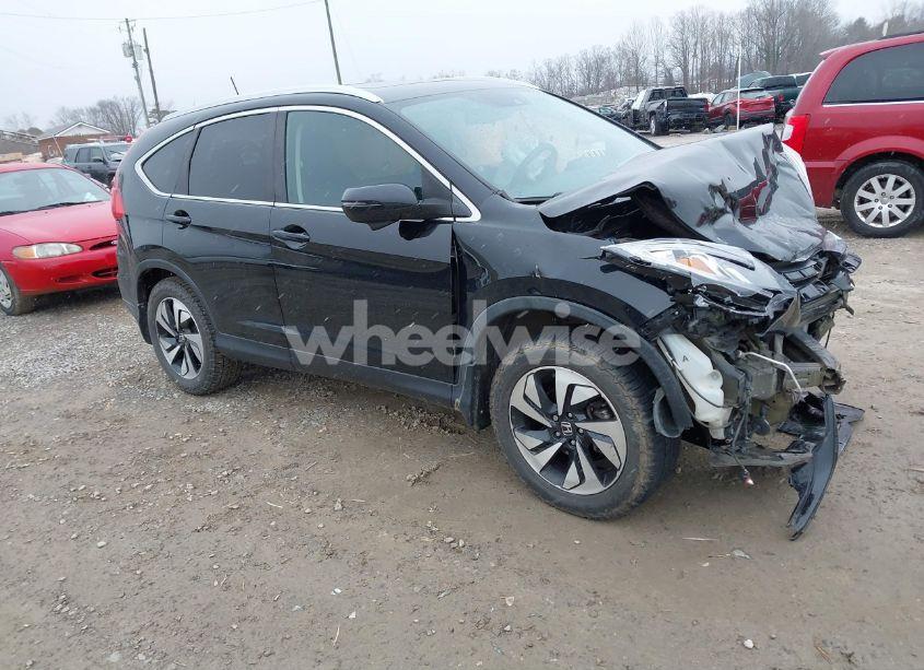 2015 Honda Cr-v TOURING (VIN 5J6RM4H9XFL122694) main photo