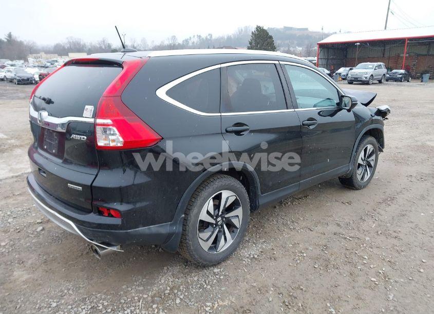 Photo 4 of 2015 Honda Cr-v TOURING (VIN 5J6RM4H9XFL122694)