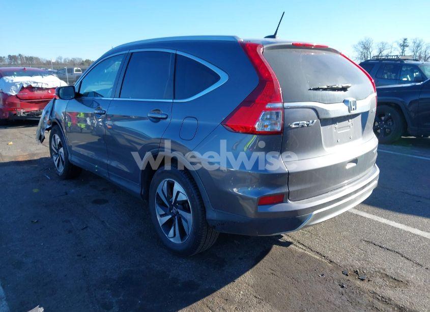 Photo 3 of 2016 Honda Cr-v TOURING (VIN 5J6RM4H9XGL036657)