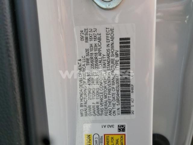 Photo 3 of 2025 HONDA CR-V EX (VIN 5J6RS4H40SL009647)