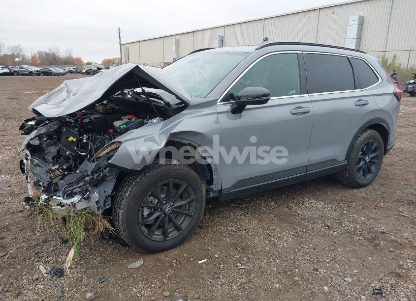 Photo 2 of 2025 Honda Cr-v HYBRID SPORT (VIN 5J6RS6H54SL009817)