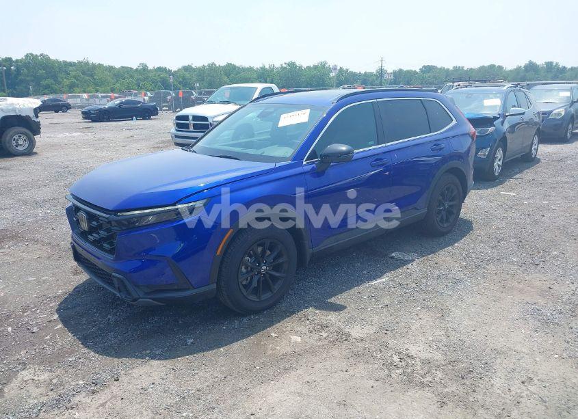 Photo 2 of 2025 Honda Cr-v HYBRID SPORT-L (VIN 5J6RS6H85SL021288)