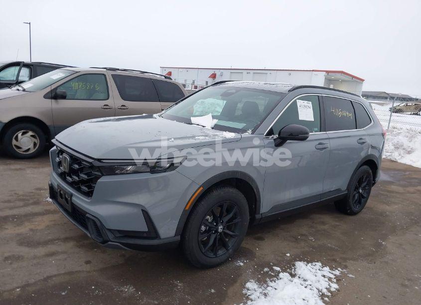 Photo 2 of 2025 Honda Cr-v HYBRID SPORT-L (VIN 5J6RS6H88SL026632)