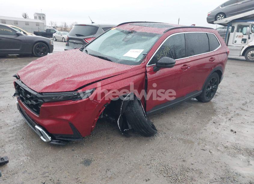 Photo 2 of 2023 Honda Cr-v HYBRID SPORT TOURING (VIN 5J6RS6H91PL008876)