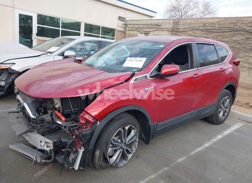 Photo 12 of 2022 Honda Cr-v HYBRID EX (VIN 5J6RT6H51NL024535)