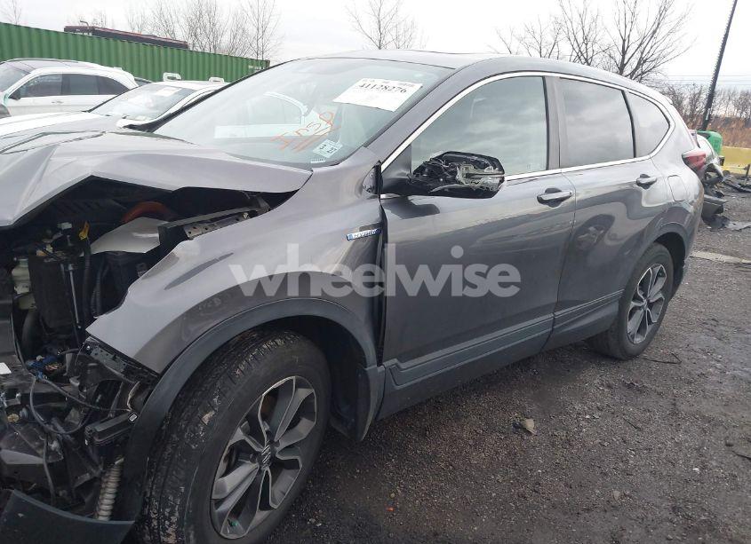 Photo 2 of 2022 Honda Cr-v HYBRID EX (VIN 5J6RT6H57NL023549)
