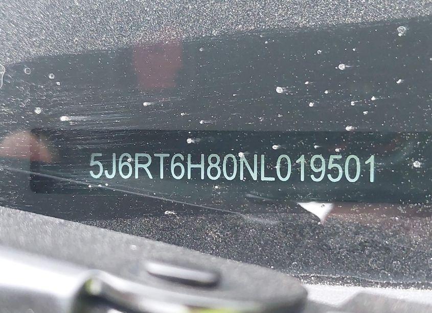 Photo 9 of 2022 Honda Cr-v HYBRID EX-L (VIN 5J6RT6H80NL019501)