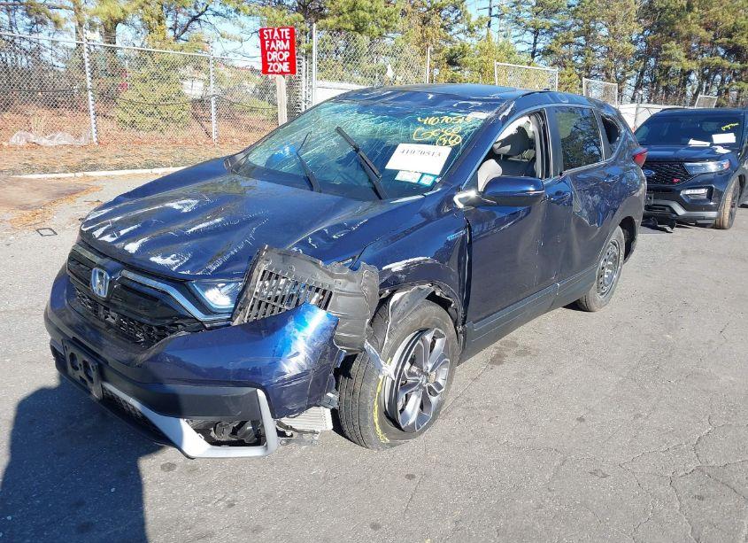 Photo 2 of 2022 Honda Cr-v HYBRID EX-L (VIN 5J6RT6H81NL046822)