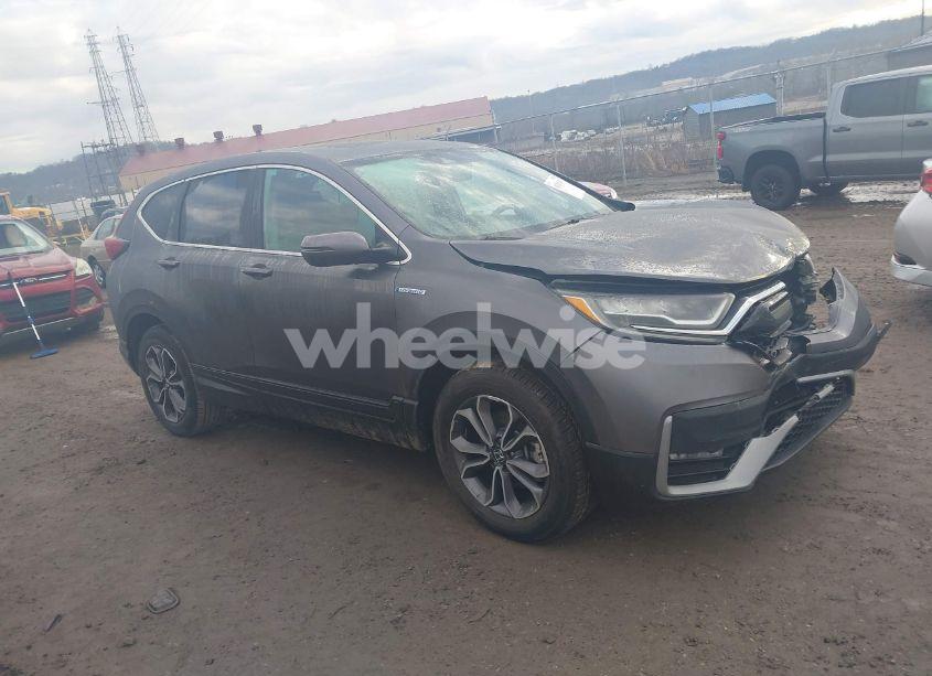 2022 Honda Cr-v HYBRID EX-L (VIN 5J6RT6H87NL025943) main photo