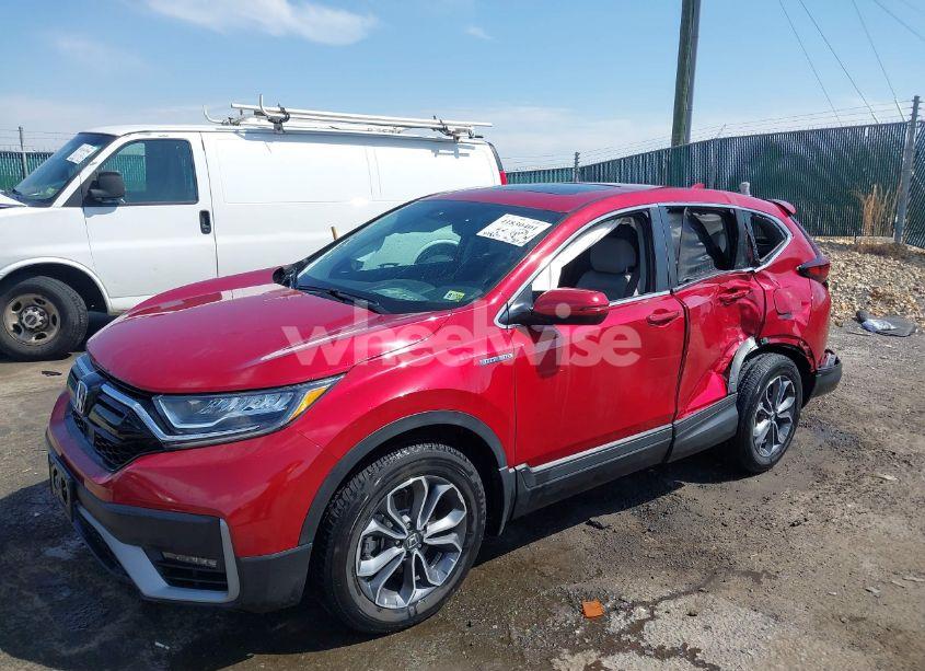 Photo 2 of 2022 Honda Cr-v HYBRID EX-L (VIN 5J6RT6H88NL050575)