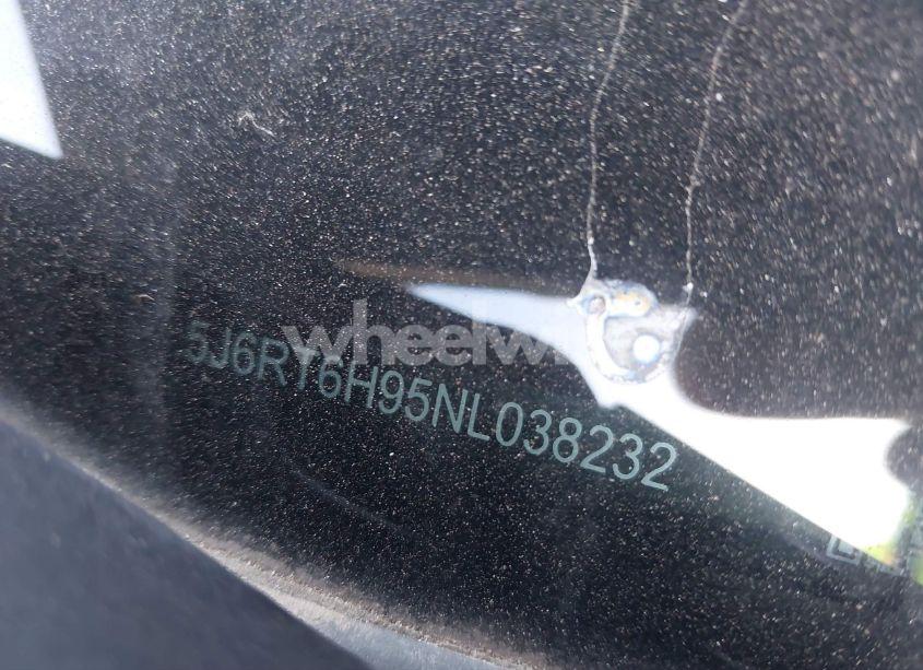 Photo 17 of 2022 Honda Cr-v HYBRID TOURING (VIN 5J6RT6H95NL038232)