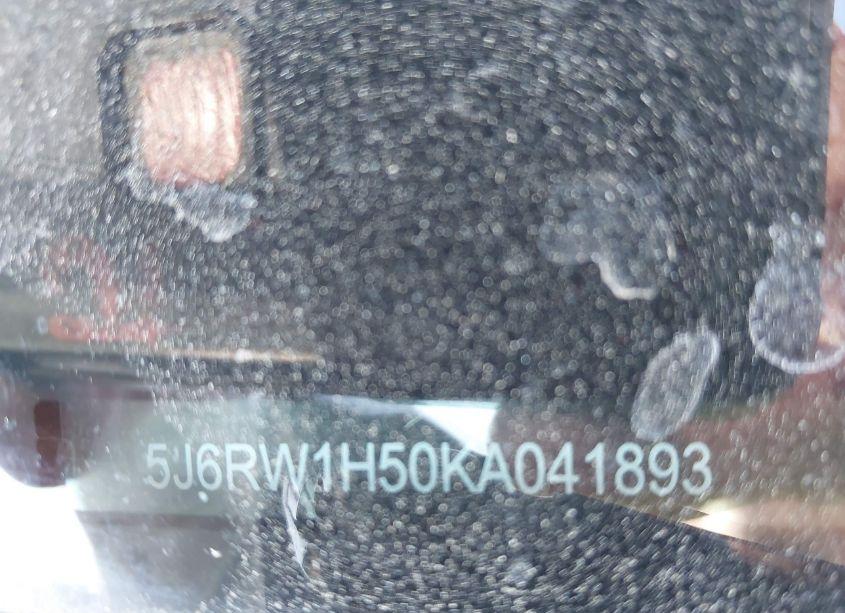 Photo 9 of 2019 Honda Cr-v EX (VIN 5J6RW1H50KA041893)