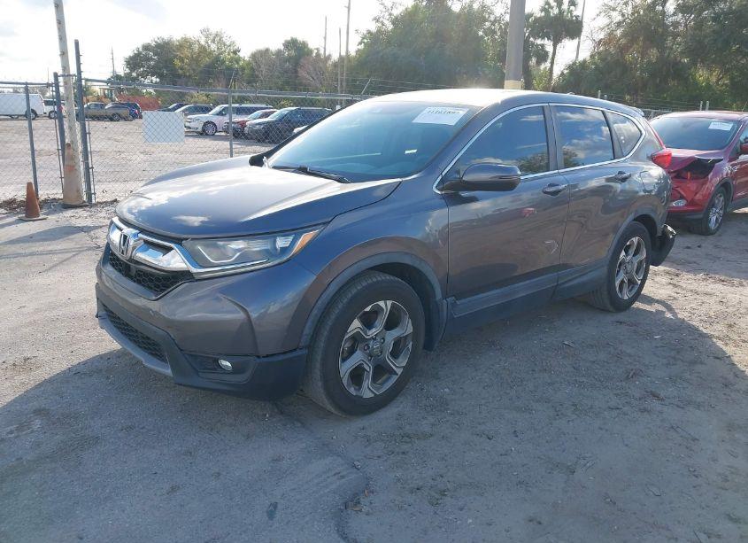 Photo 2 of 2018 Honda Cr-v EX (VIN 5J6RW1H53JA010880)