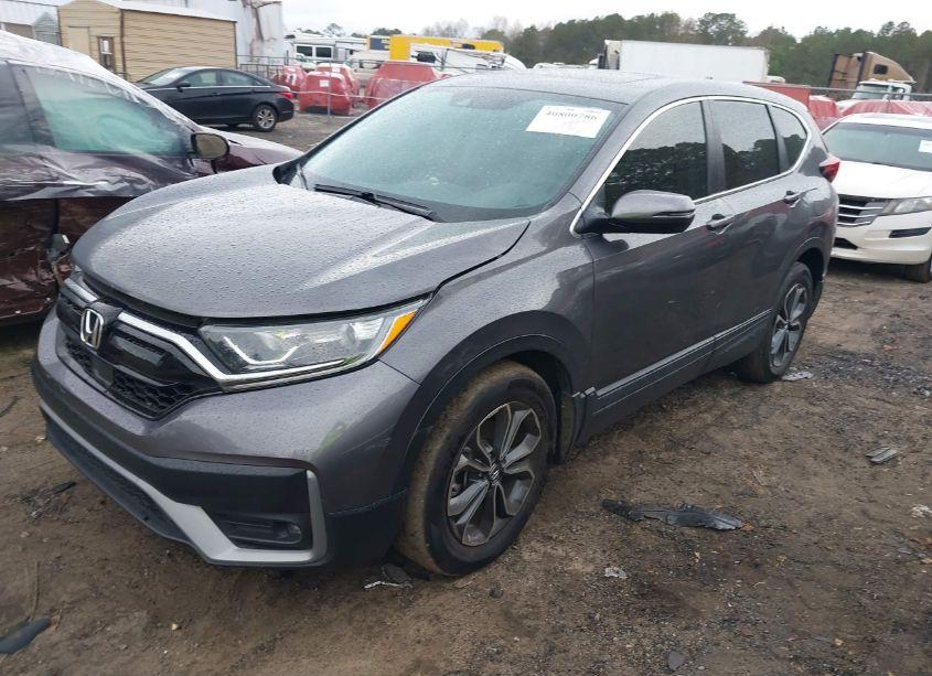 Photo 2 of 2021 Honda Cr-v 2WD EX (VIN 5J6RW1H53MA010852)