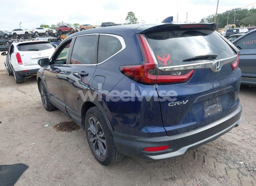 Photo 3 of 2022 Honda Cr-v 2WD EX (VIN 5J6RW1H53NL000831)