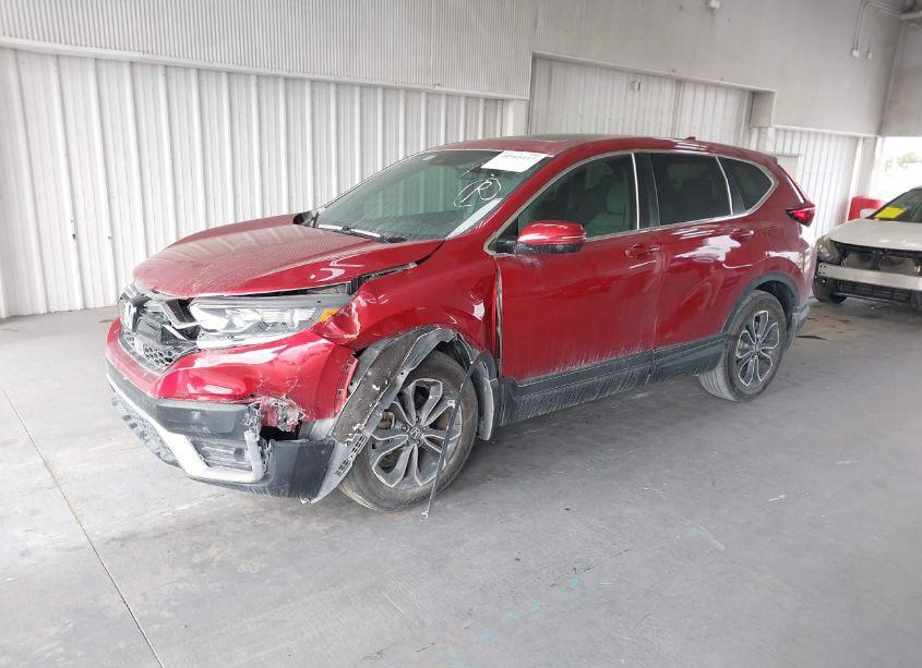 Photo 2 of 2021 Honda Cr-v 2WD EX (VIN 5J6RW1H5XMA009438)
