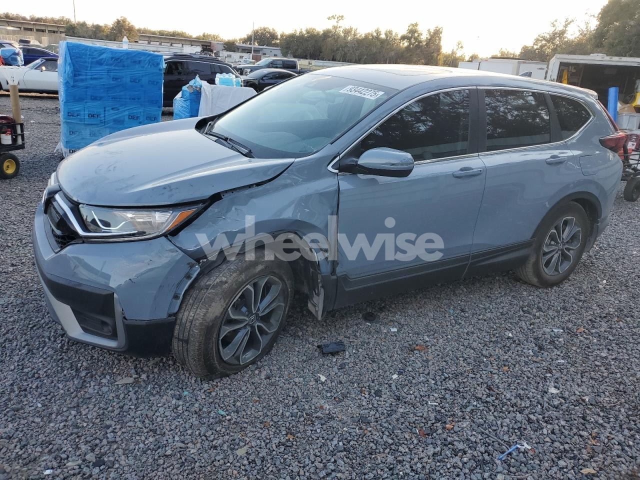 2022 HONDA CR-V EX (VIN 5J6RW1H5XNA019386) main photo