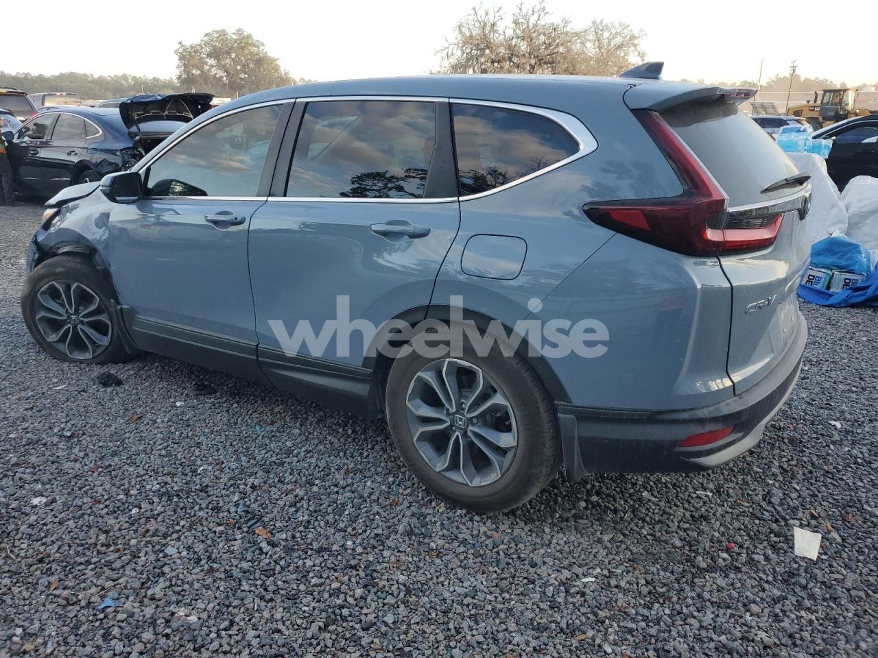 Photo 2 of 2022 HONDA CR-V EX (VIN 5J6RW1H5XNA019386)