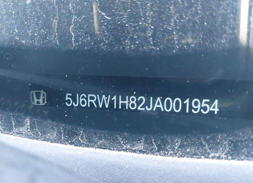 Photo 17 of 2018 Honda Cr-v EX-L/EX-L NAVI (VIN 5J6RW1H82JA001954)