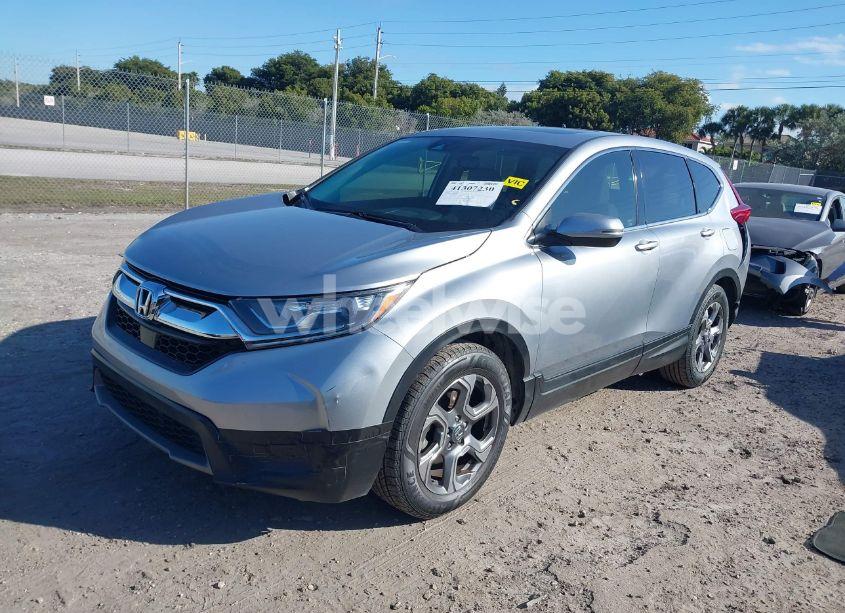 Photo 2 of 2019 Honda Cr-v EX-L (VIN 5J6RW1H82KA036155)