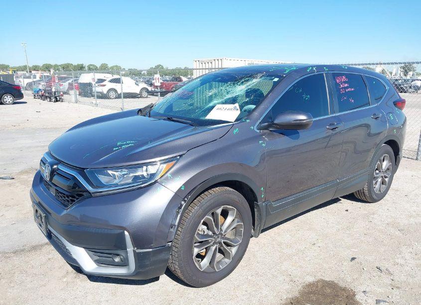 Photo 2 of 2021 Honda Cr-v 2WD EX-L (VIN 5J6RW1H85MA008188)