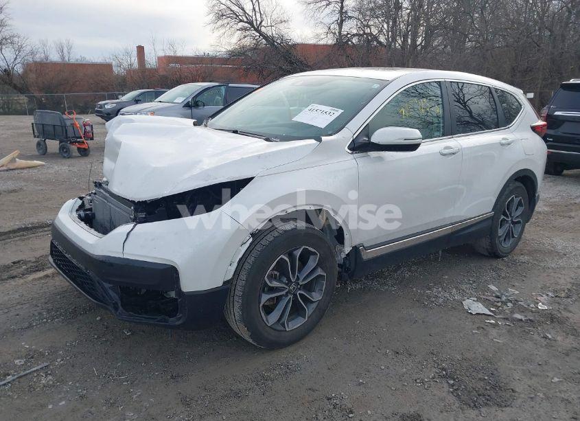 Photo 2 of 2022 Honda Cr-v 2WD EX-L (VIN 5J6RW1H85NL001828)