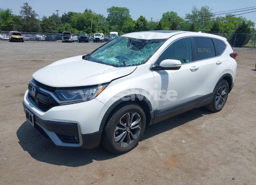 Photo 2 of 2021 Honda Cr-v 2WD EX-L (VIN 5J6RW1H8XMA011376)