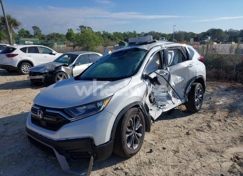 Photo 2 of 2021 Honda Cr-v 2WD EX-L (VIN 5J6RW1H8XML008031)