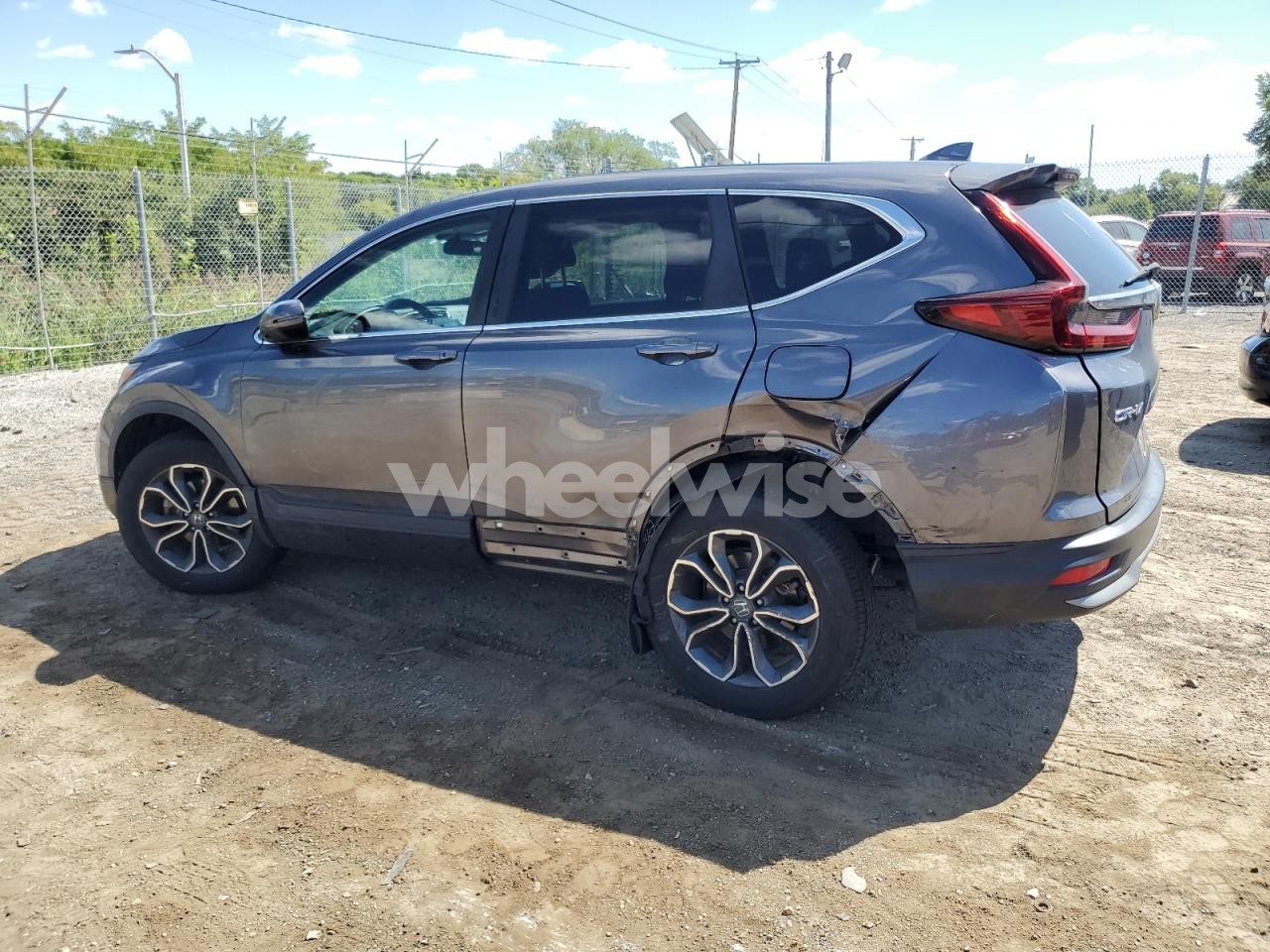 Photo 2 of 2021 HONDA CR-V EX (VIN 5J6RW2H51MA010113)